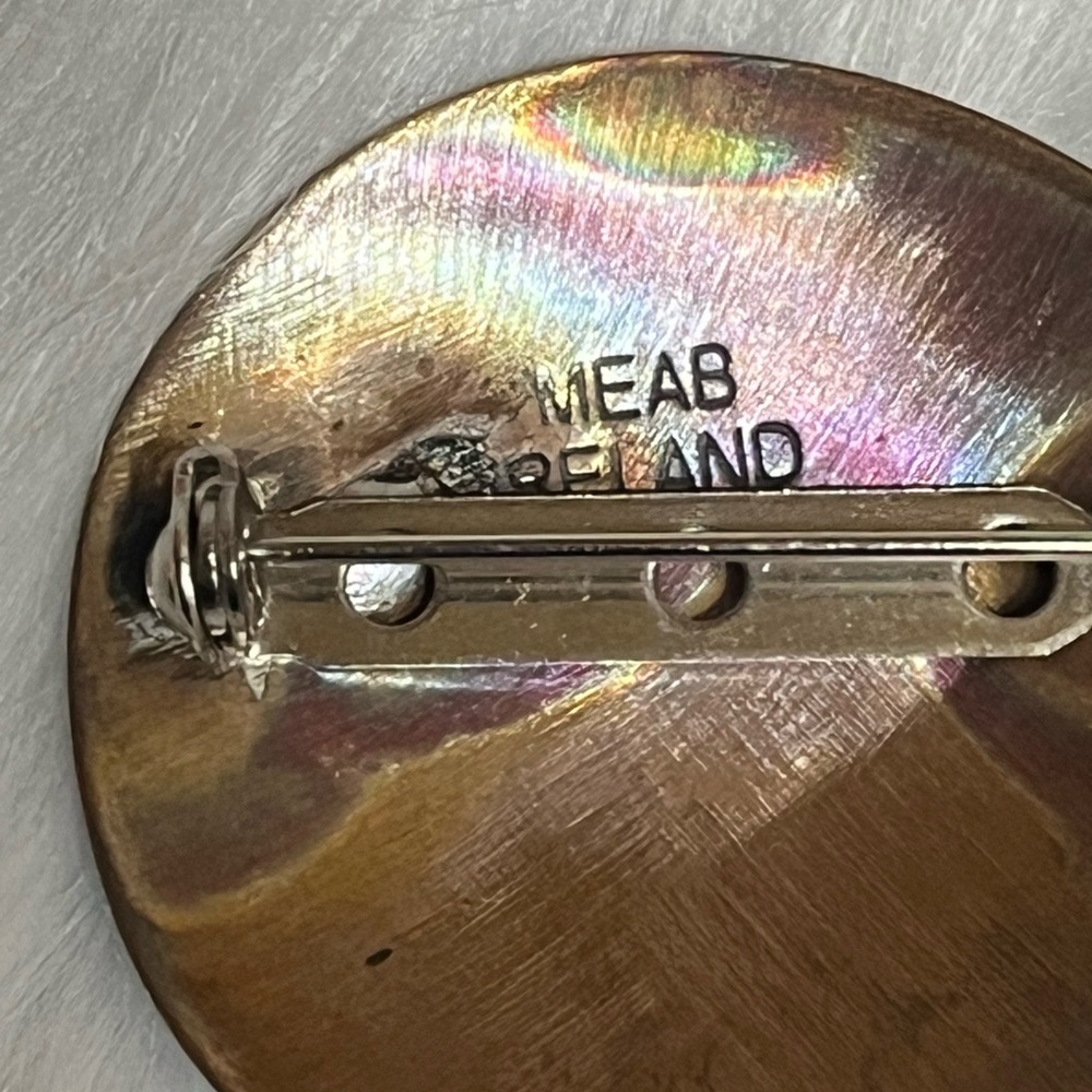 Meab Ireland Vintage Brooch - Picture 5 of 8